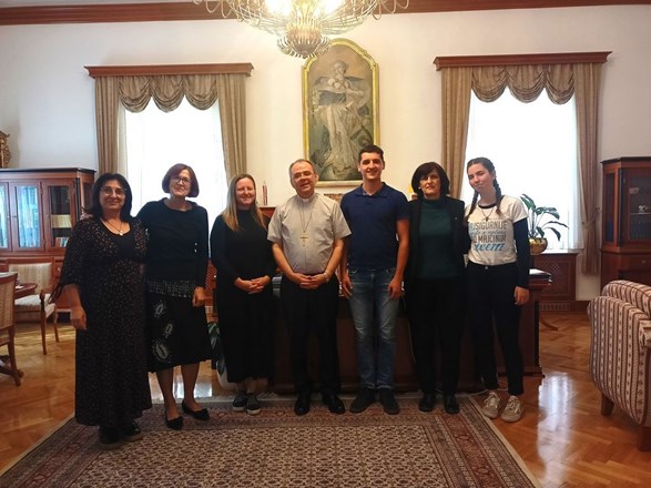 Varaždinski biskup Bože Radoš primio predstavnike Inicijative 40 dana za život iz Čakovca, Koprivnice i Varaždina